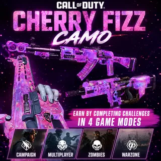 Call of Duty BO7 | Cherry Fizz Animated Camo Unlock Service | All Platforms | 