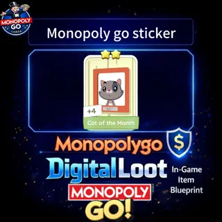 Monopoly Go Cat of the Month