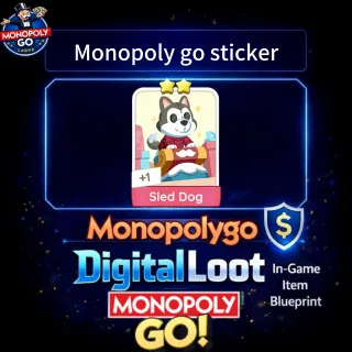 Monopoly Go Sled Dog