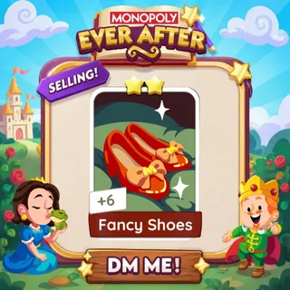 Fancy Shoes 2 Star ⭐ （+ 2 Free Card） Monopolygo Go