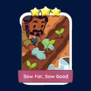 Sow Far, Sow Good Monopoly Go