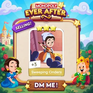 Sweeping Cinders 3 Star ⭐  Monopolygo Go