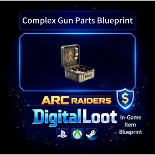 ARC Raiders  Complex Gun Parts Blueprint