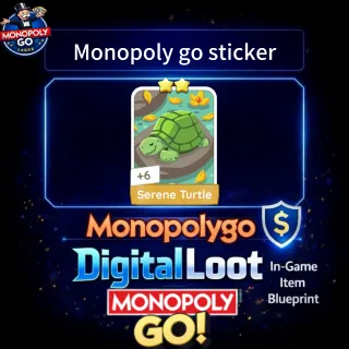 Monopoly Go Serene Turtle