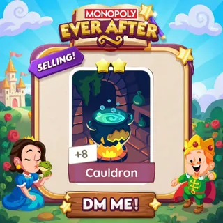Cauldron 2 Star ⭐ （+ 2 Free Card） Monopolygo Go