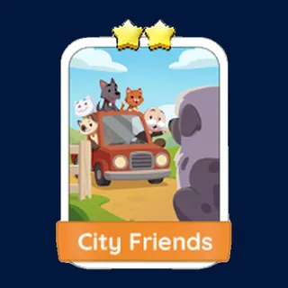City Friends Monopoly Go