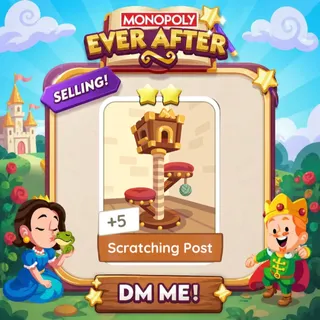 Scratching Post 2 Star ⭐ （+ 2 Free Card） Monopolygo Go
