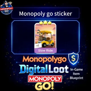 Monopoly Go Slow Ride