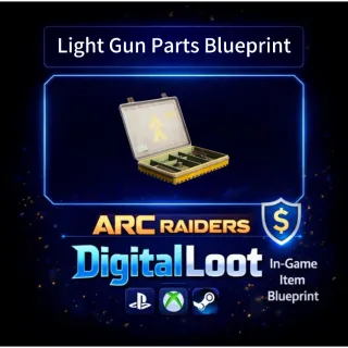 ARC Raiders  Light Gun Parts Blueprint