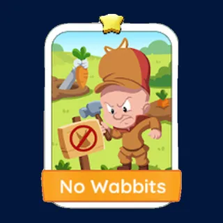 No Wabbits Monopoly Go