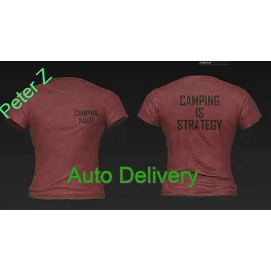 Pubg Esports Camper T Shirt Playerunknowns - 