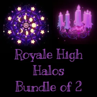 ROYALE HIGH HALOS BUNDLE OF 2