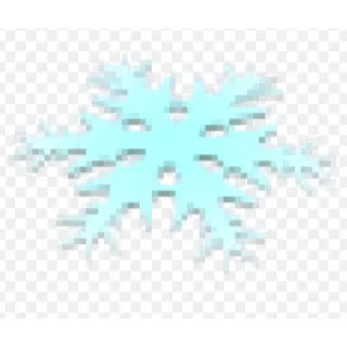 snowflake throwing disc