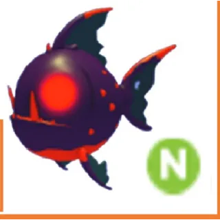 Neon dracula fish