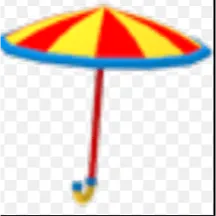 clown umbrella
