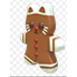 gingerbread kitty thjrow toy