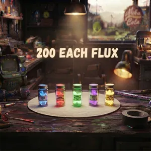 200 of each flux
