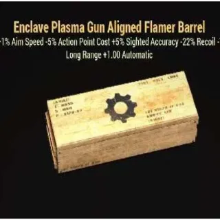 Aligned Flamer Barrel