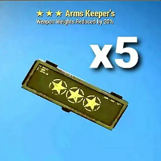 Arms keeper (×5)