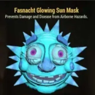 Glowing Sun Mask