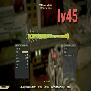 Rare Bats Yellow Lv45