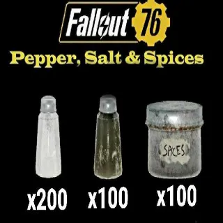 Salt Pepper Spices Bundl