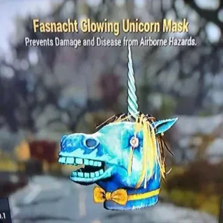 Glowing Unicorn Mask