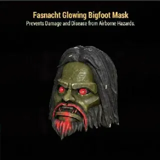 Glowing Bigfoot Mask