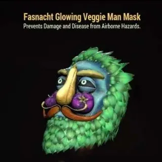 Glowing Veggie Mask
