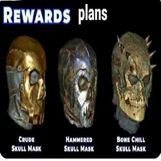 All 3 Mask Mothman New