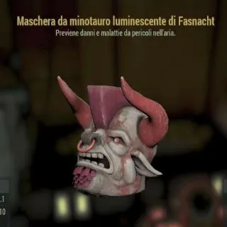 Glowing Minotaur Mask