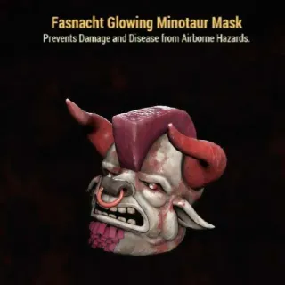 Glowing Minotaur Mask