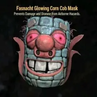 Glowing Corn Cob Mask