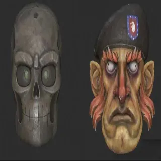 Bone And Captain Mask