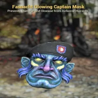 Glowing Captain Mask