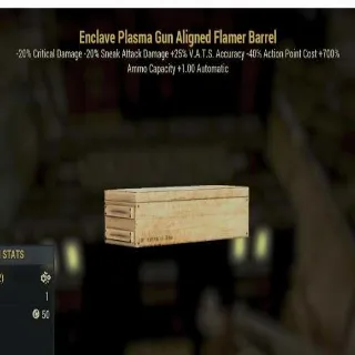 Enclave Aligned Flamer Barrel