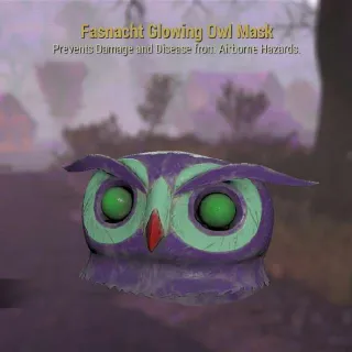 Glowing Owl Mask