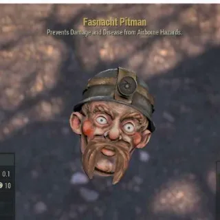 No-Glowing Pitman Mask