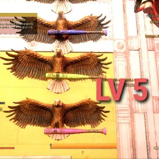 Rare Bats Set Lv5