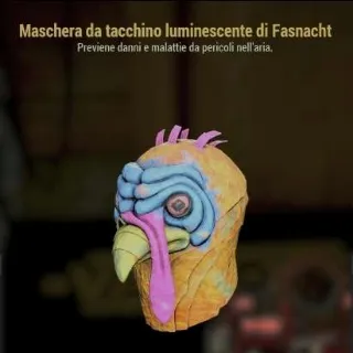 Glowing Turkey Mask