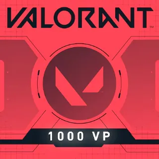 1000 Valorant Points - US