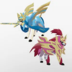 Shiny Zacian / Zamazenta