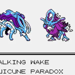 Suicune and Walking wake