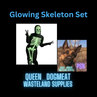 Glowing Skeleton Set