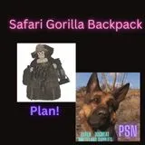 Safari Gorilla Backpack