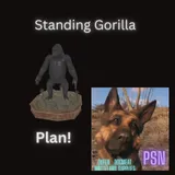 Standing Gorilla