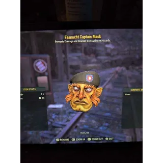 Fasnacht Captain Mask