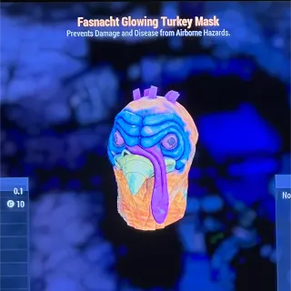 Glowing Turkey Mask