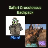 Plan | Safari Crocolossus Backpack