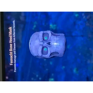Fasnacht Bone Head Mask